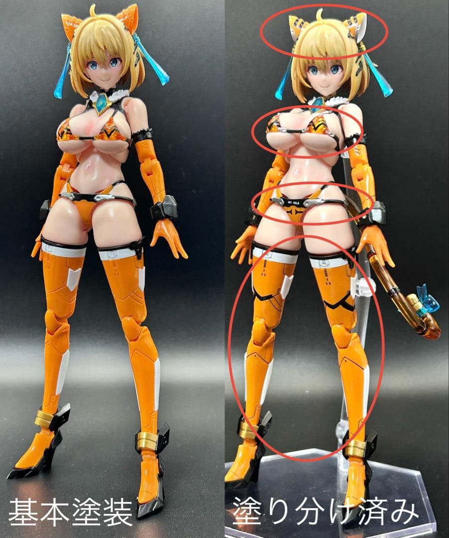 PLAMAX ソフィア F シャーリング 虎アーマーVer 塗装済み完成品 - メルカリ
