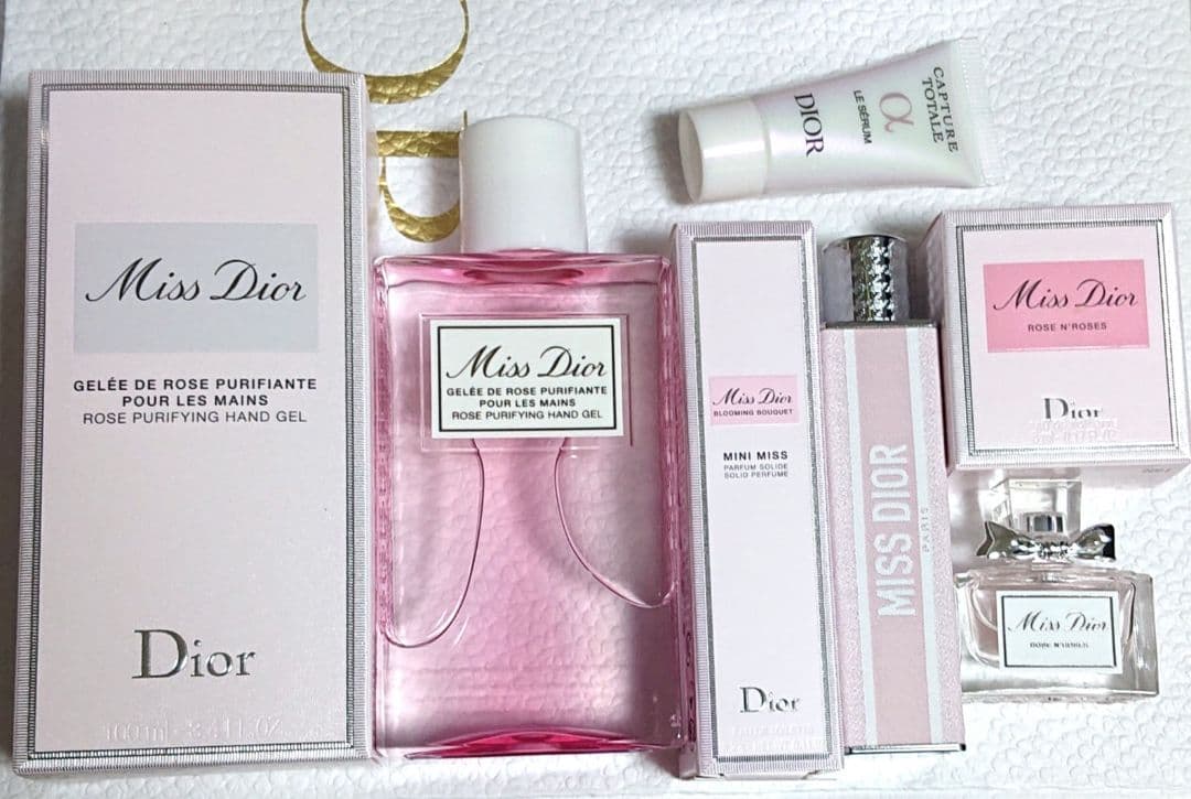 【ディオール 】ブルーミング ブーケ ミニミス&ハンドジェル&トワレ