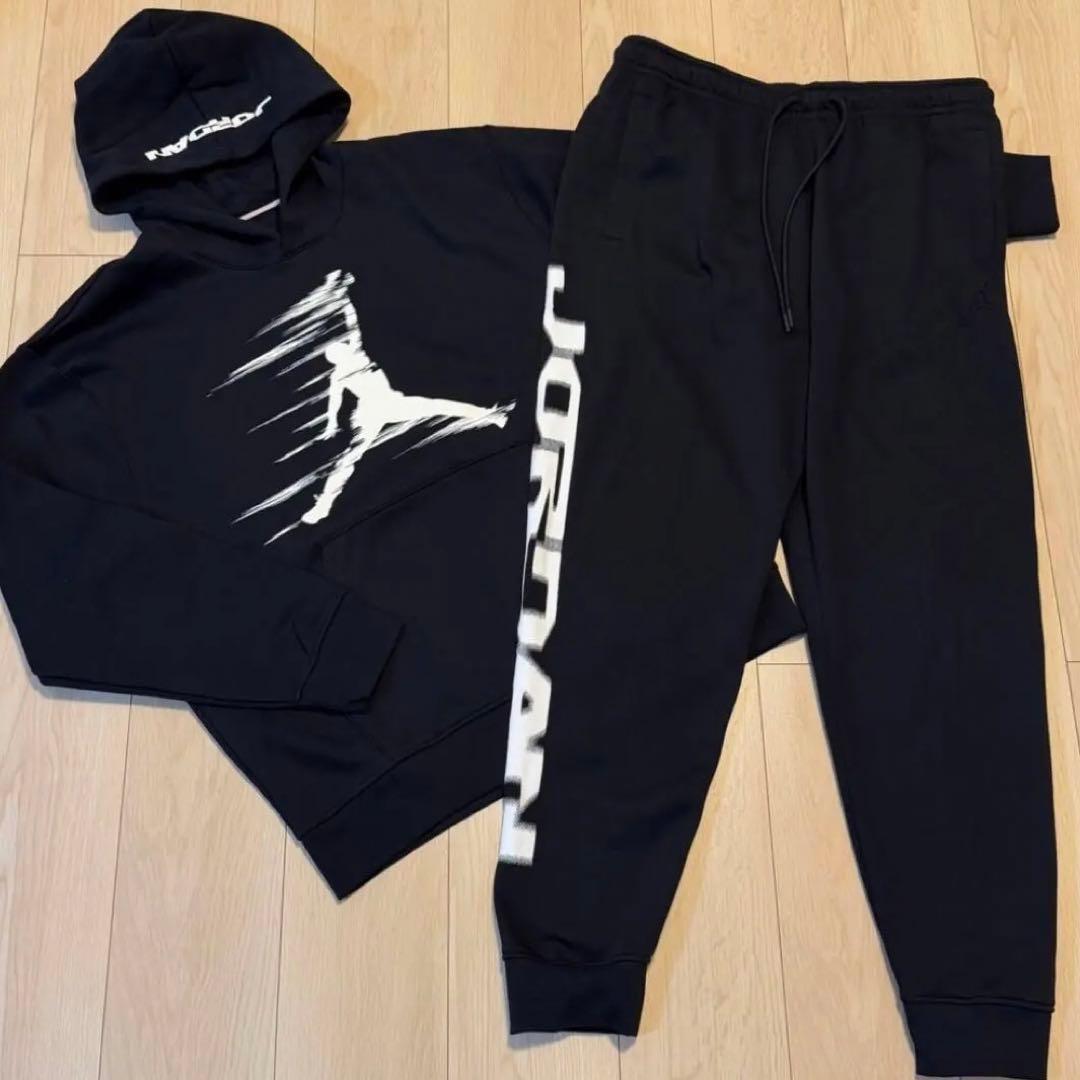 新品NIKE ナイキ ジョーダン セットアップ上下 パーカースウェット
