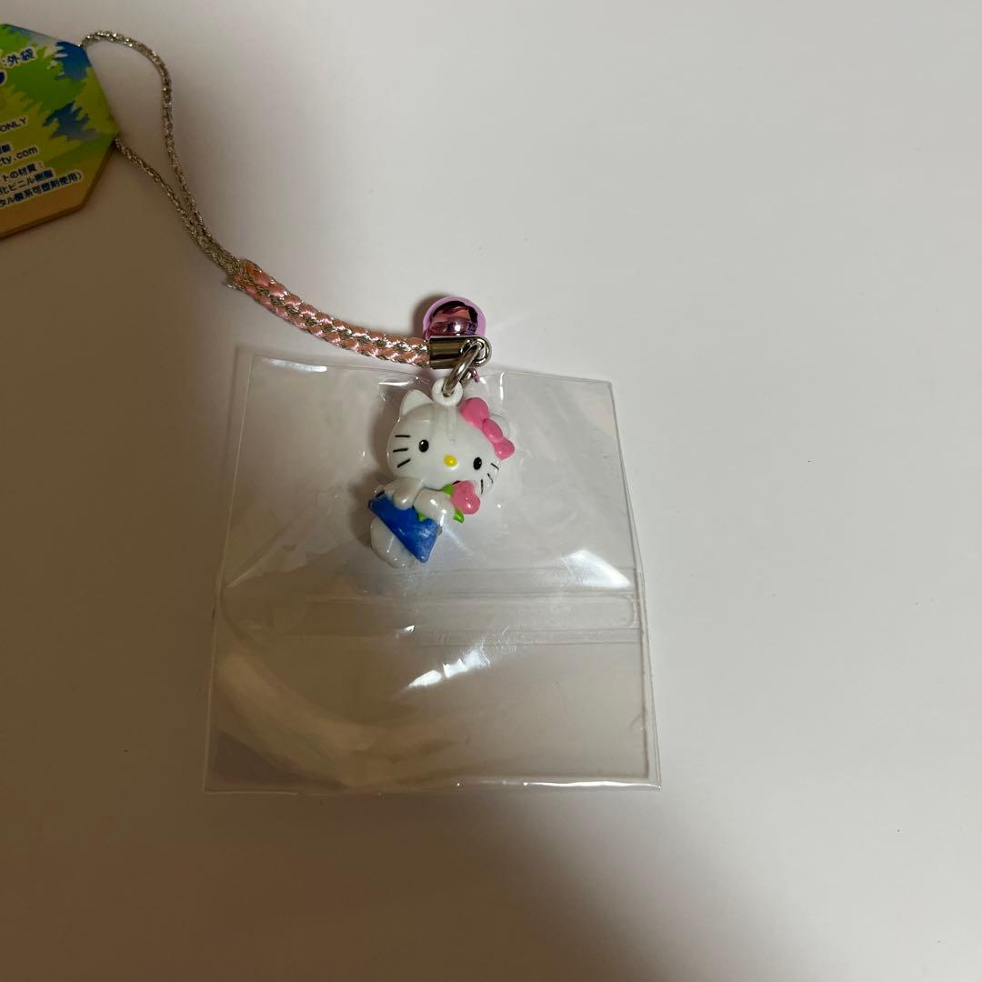 239 ハローキティ☆フォレスト フェアリー 根付ストラップ