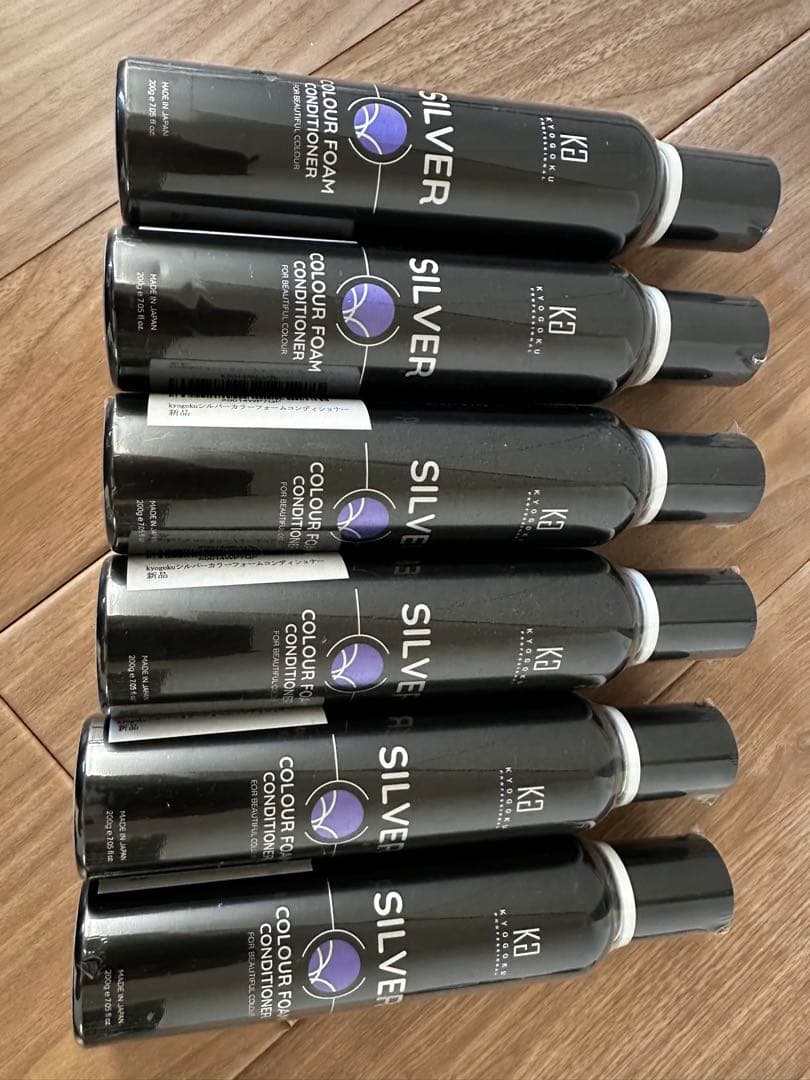 kyogokuシルバーカラーフォームコンディショナー　6個セット