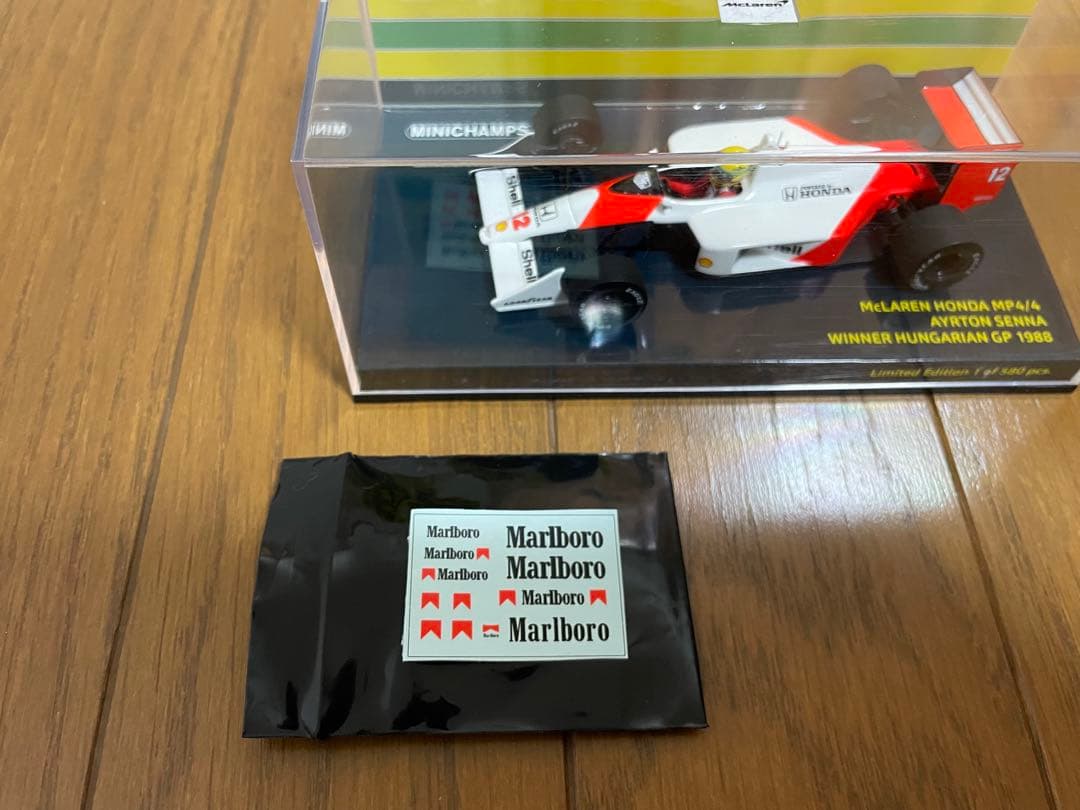 1/43 マクラーレンMP4/4 A.セナ 1988/ハンガリーGP - メルカリ