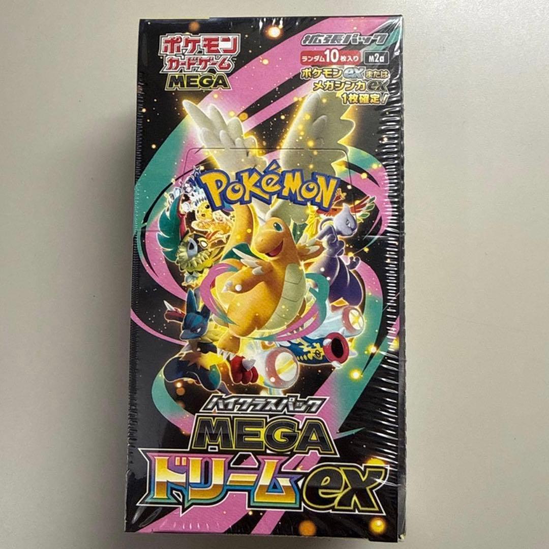 ポケモンカードメガドリームex 1BOXシュリンク付き - メルカリ