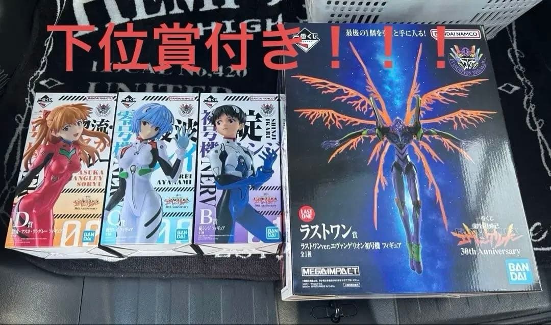 一番くじ 新世紀エヴァンゲリオン 30th B賞 C賞 D賞 ラストワン 下位賞