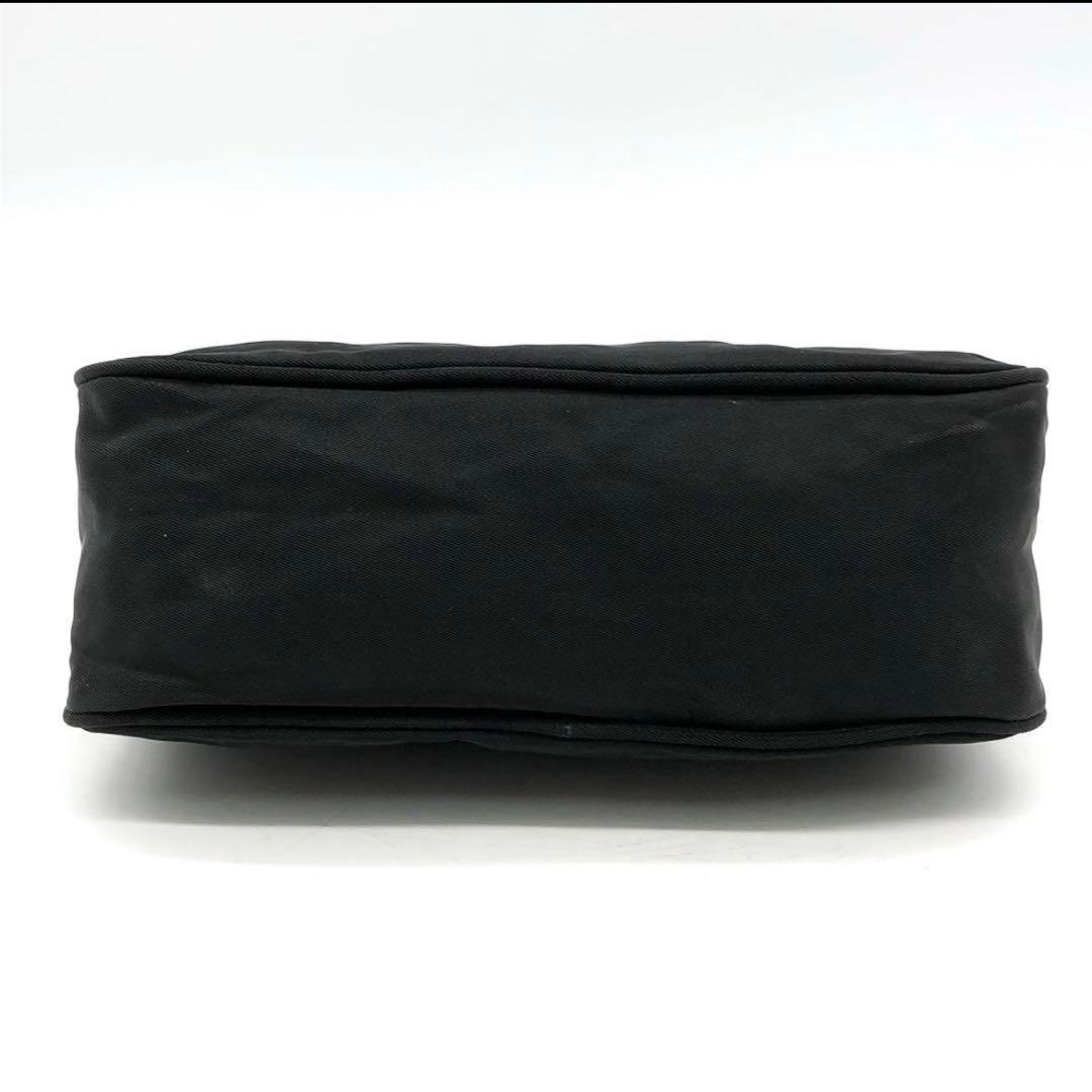 ✨美品✨プラダ アクセサリーポーチ 三角ロゴプレート テスート