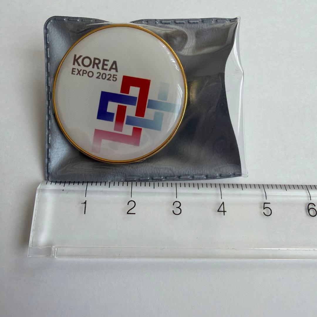 非売品 韓国パビリオン 万博 EXPO 2025 ピンバッジ 新品 - メルカリ