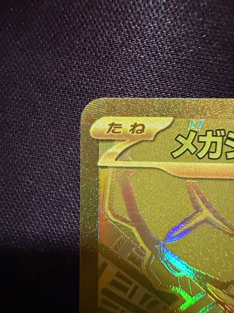 美品】ポケモンカード メガジガルデex MUR スリーブ・ローダー付き