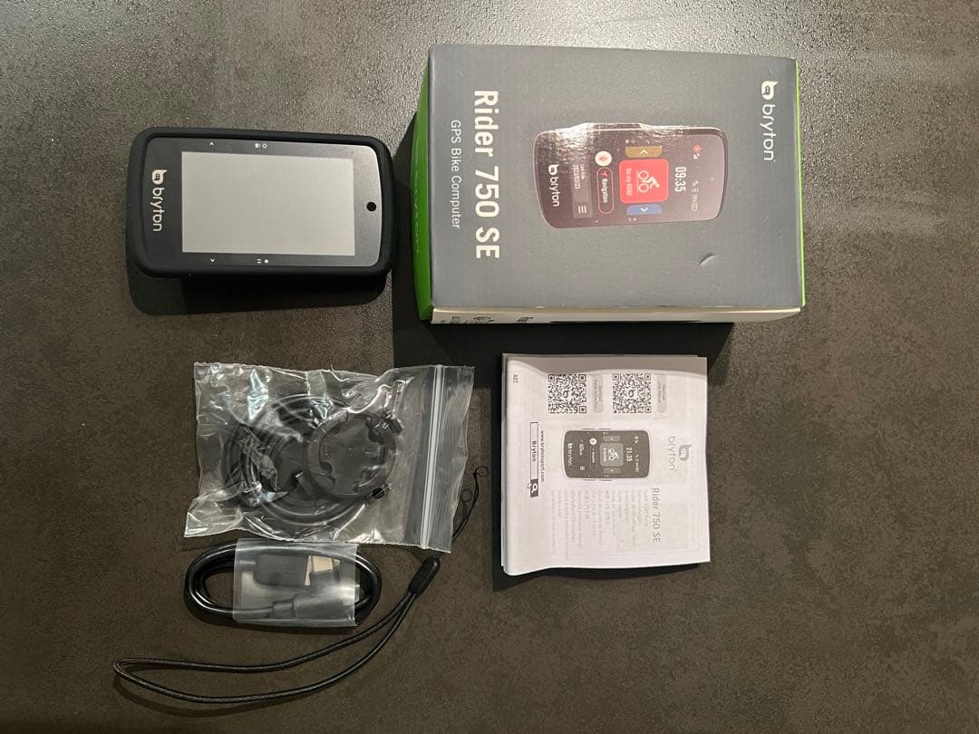 Bryton Rider 750 SE サイクルコンピューター ＋レックマウント