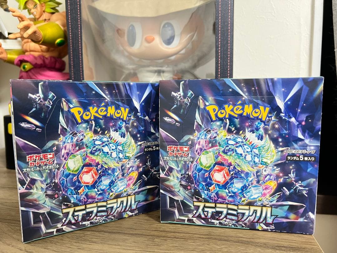 シュリンクなし】 2 boxポケモンカードゲーム 「ステラミラクル」ボックス