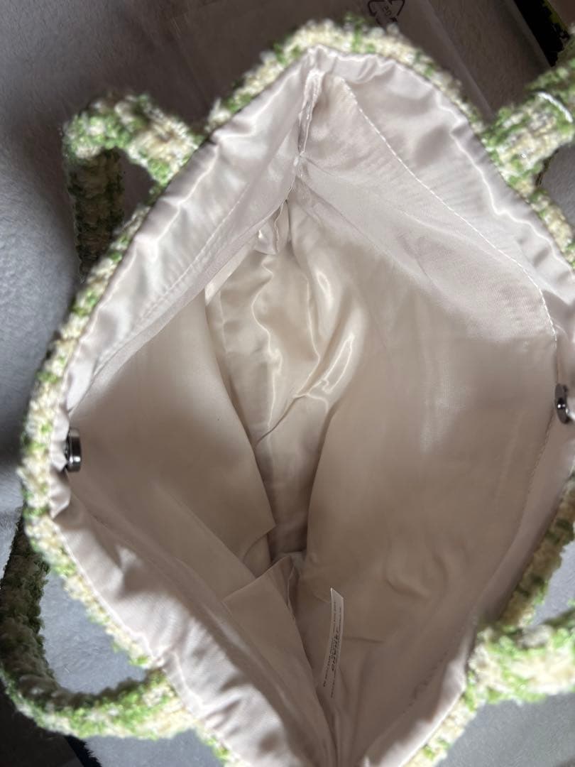 シャネル ツイードバッグ シフォン パール ノベルティ - メルカリ