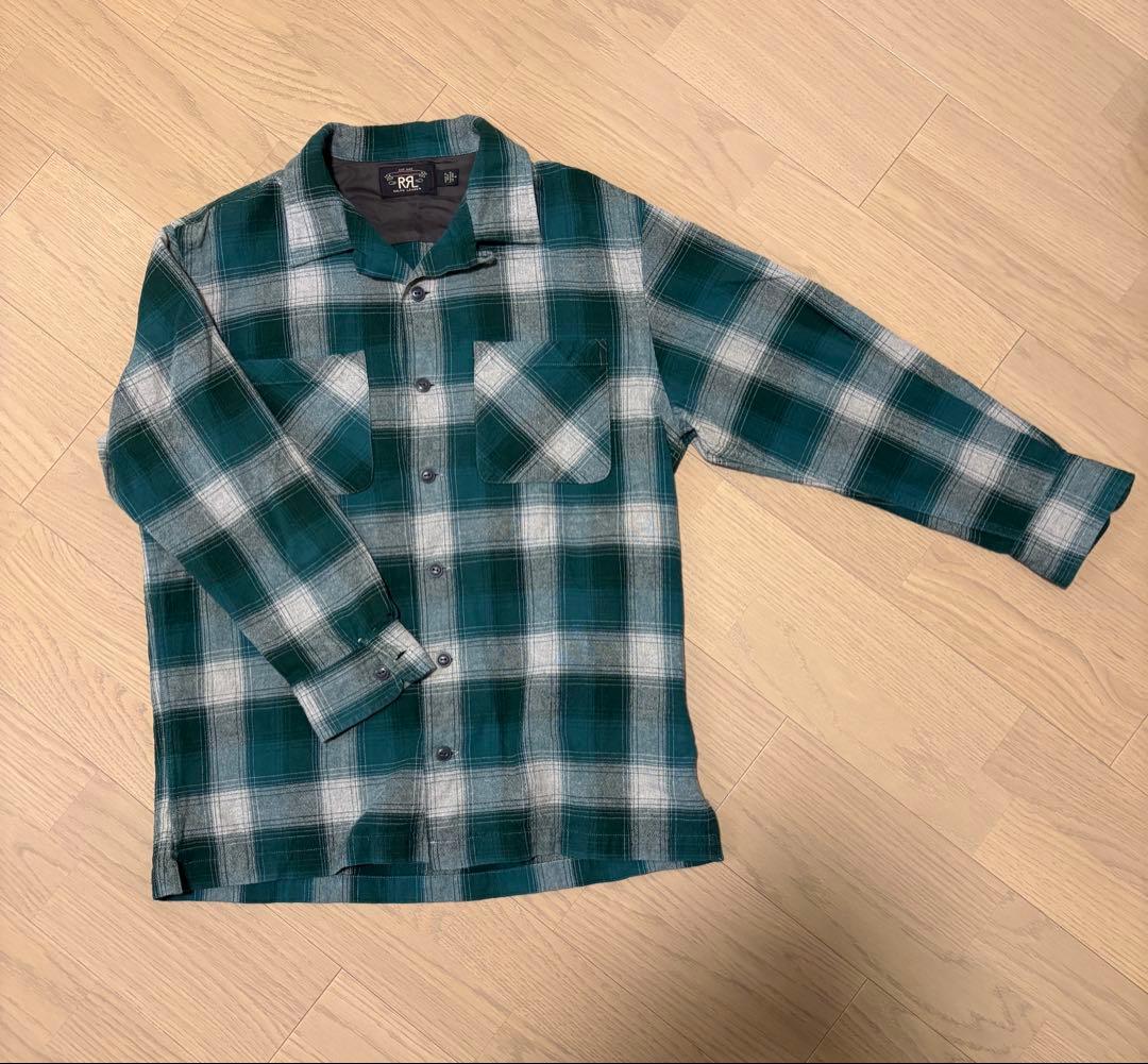 RRL オンブレシャツ