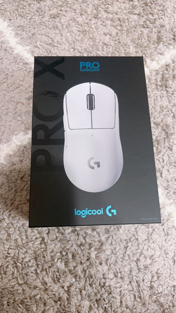 新品未使用　logicool PRO X ワイヤレスマウス　ホワイト