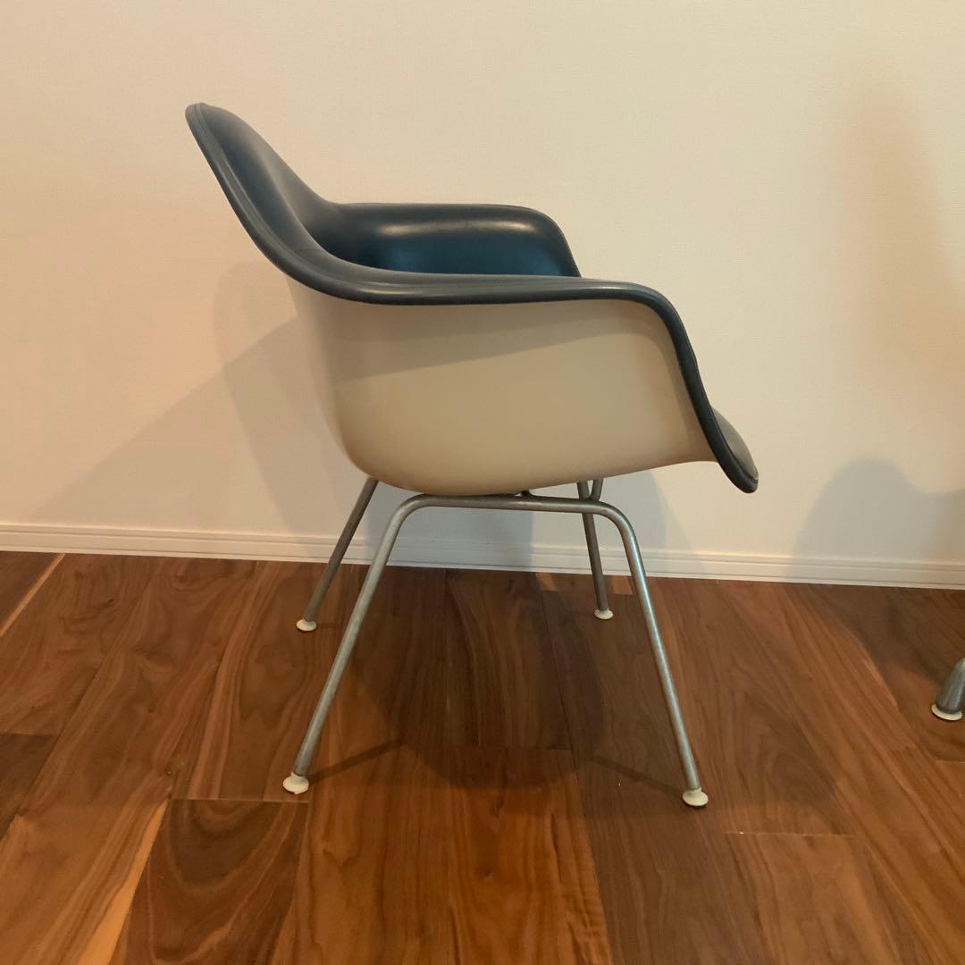 ハーマンミラー　アームシェルチェア　黒　ヴィンテージ　イームズ