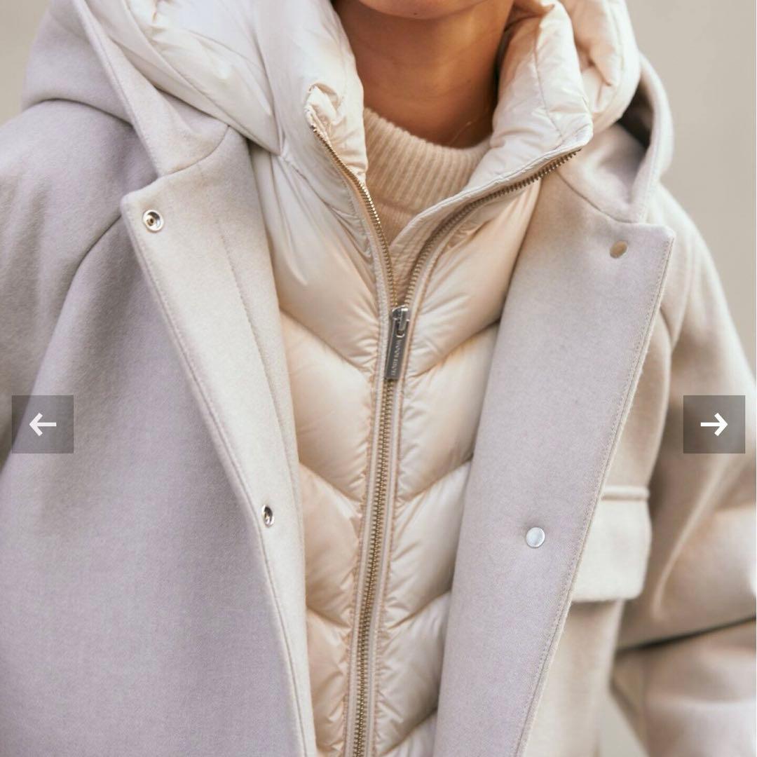 定価約15万♡IENA WOOLRICH 2in1ダウン フードコート - メルカリ