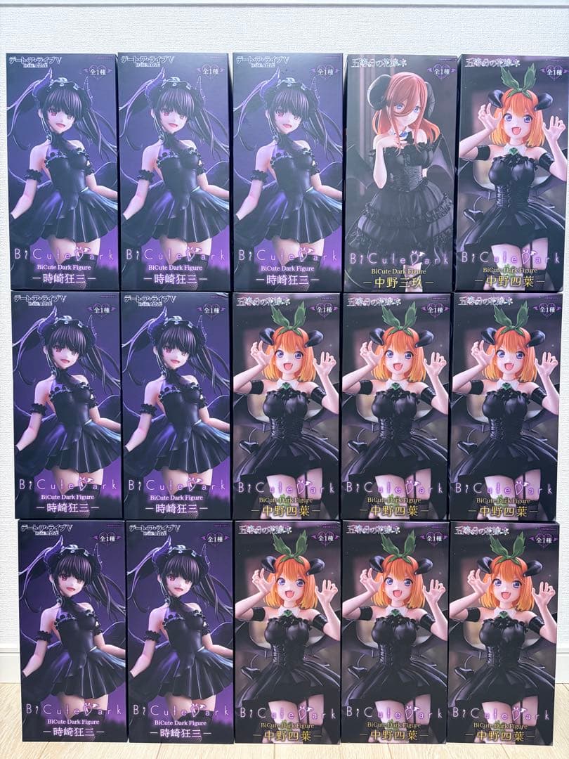 BiCute Darkシリーズ 五等分の花嫁 デート・ア・ライブV 合計15体