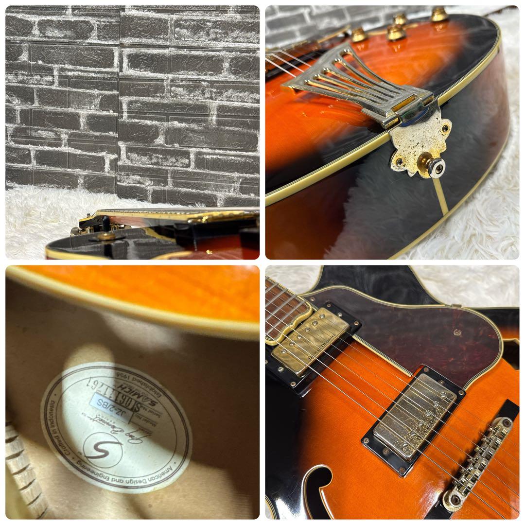 Greg Bennett JZ-2 フルアコ L-5タイプ サンバースト - メルカリ