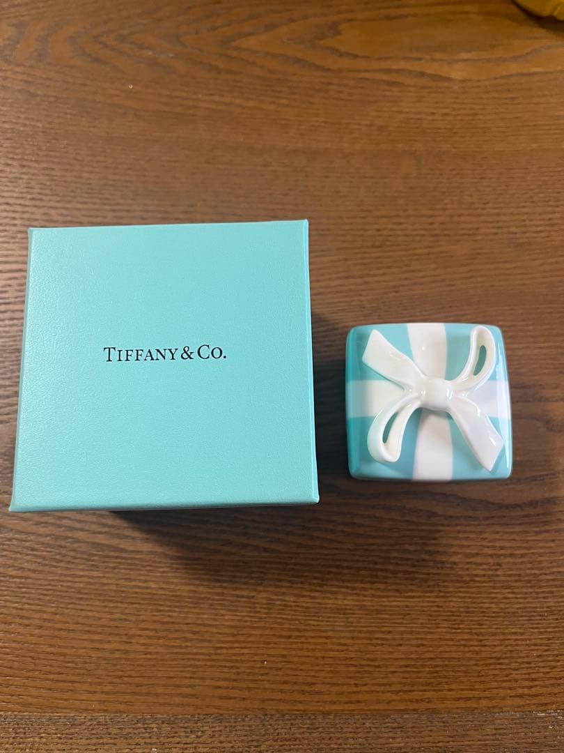 ティファニー ミニブルーボウボックス 未使用新品 ブルーリボン 小物