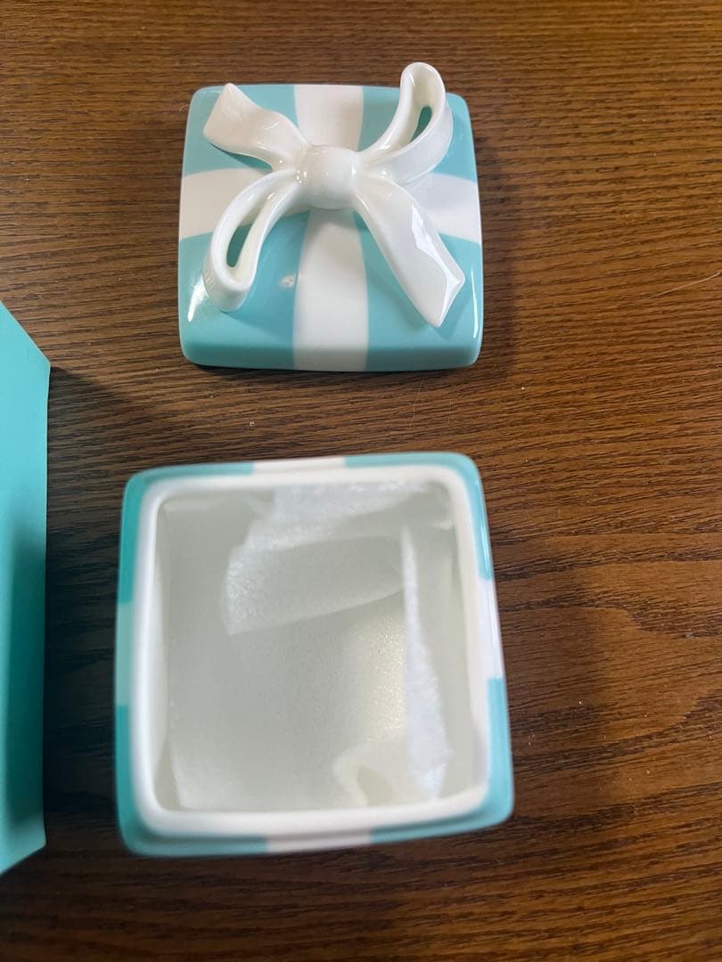 ティファニー ミニブルーボウボックス 未使用新品 ブルーリボン 小物