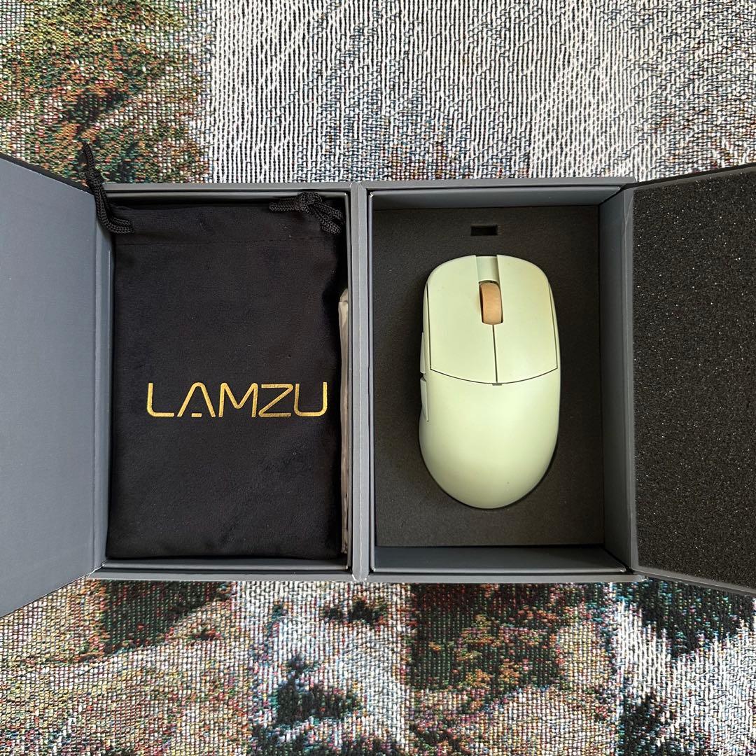 LAMZU WIRELESS MOUSE MINI PRO 本体 4Kドングル付