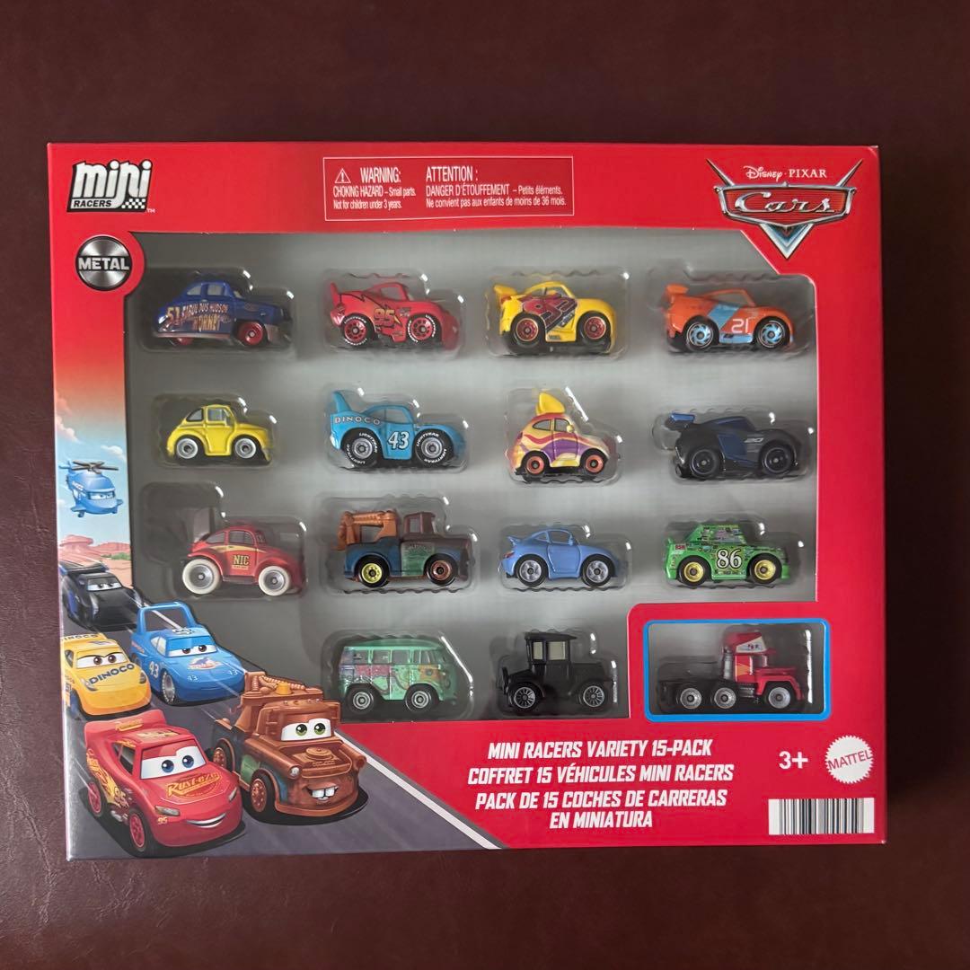ディズニー ピクサー カーズ ミニレーサーズ15台セット2024年版アメリカ限定