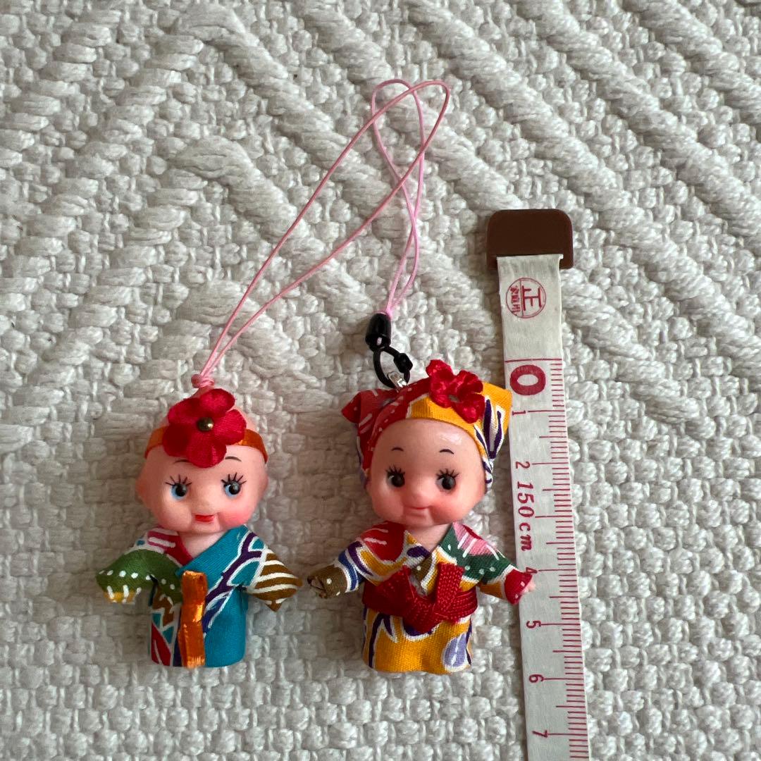 未使用 沖縄お土産 ご当地 キューピー ストラップ ハイビスカス - メルカリ