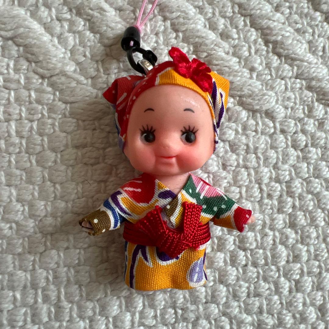 未使用 沖縄お土産 ご当地 キューピー ストラップ ハイビスカス - メルカリ