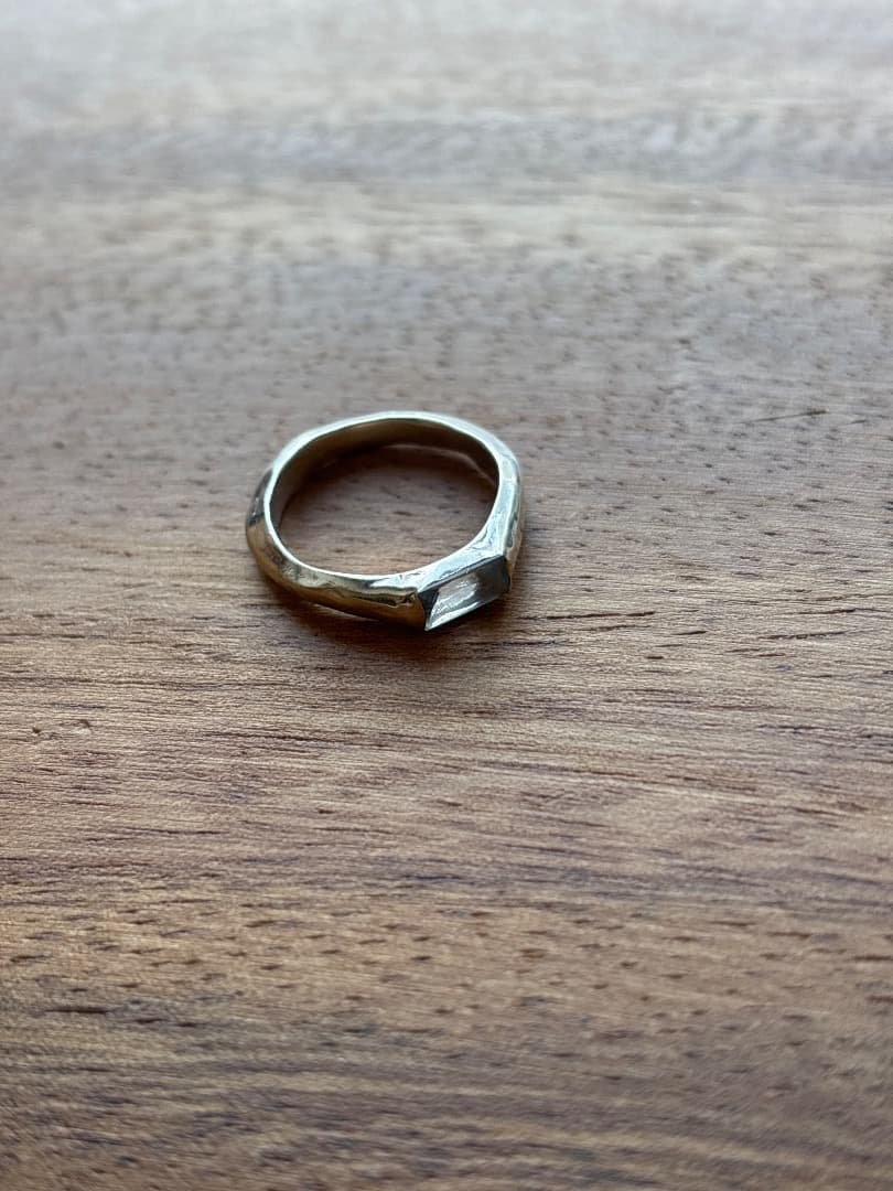 プリュイ 水色の石付きシルバーリング | Shop at Mercari from Japan