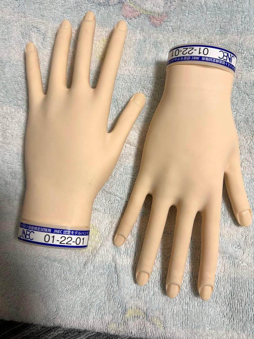 JNEC認定モデルハンド 専用チップ ルースキューティクルシール 両面テープ