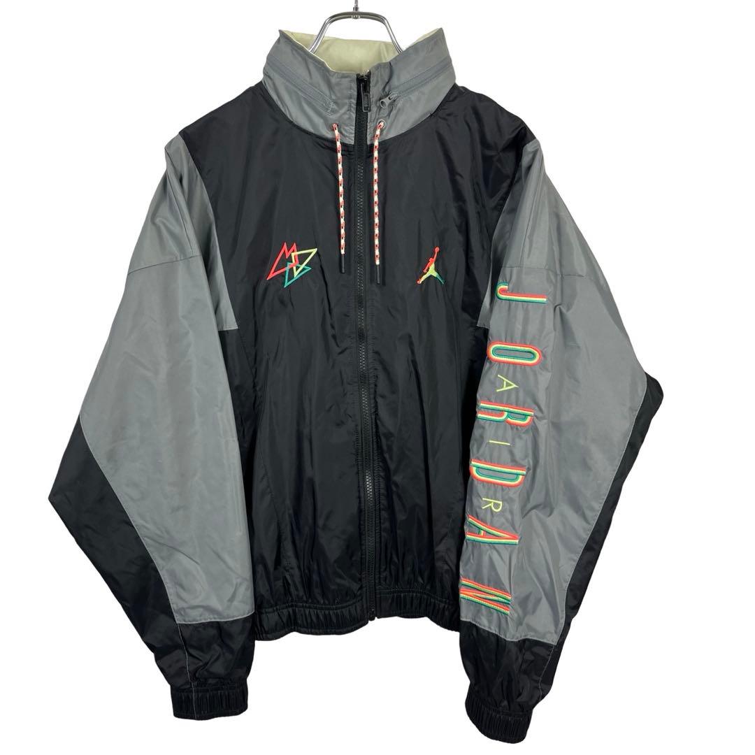 JORDAN ジョーダンブランド メンズ 刺繍 ナイロンブルゾン アウター S