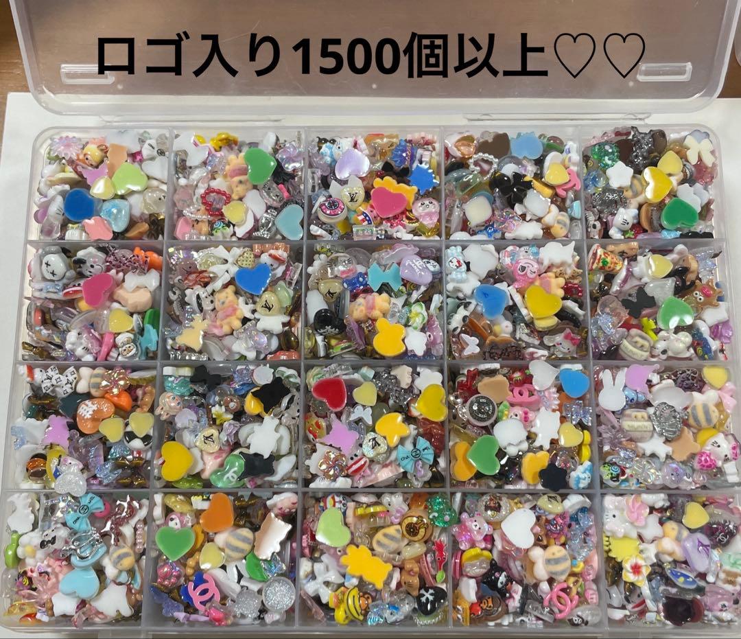 ごちゃまぜ 1500個以上 ロゴ入り おまとめセール♡ 合金追加 個数希望可