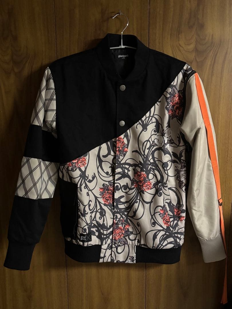 学マス 篠澤広 限定品 gladgarb コントラストプリントジャケット L