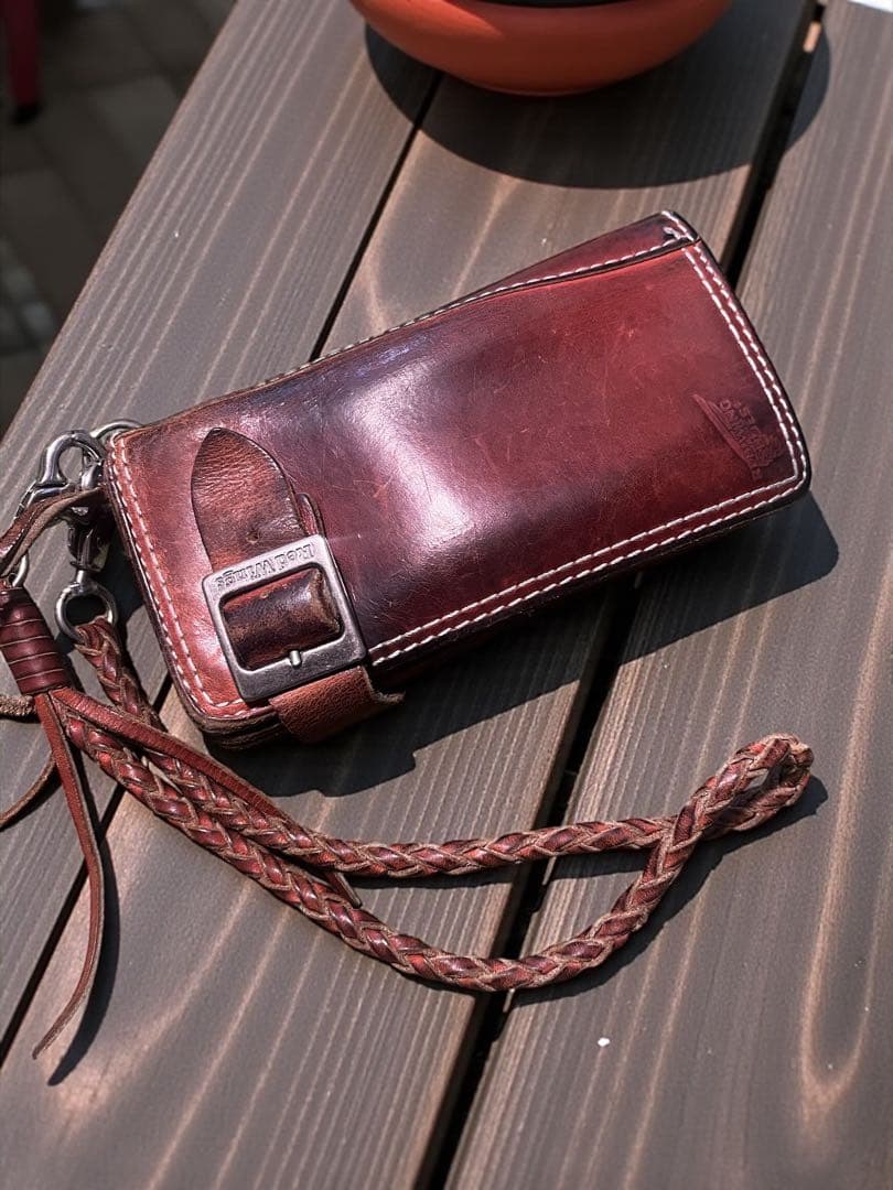RED WING/レザー/長財布/ロング/バイカー/ウォレットロープ