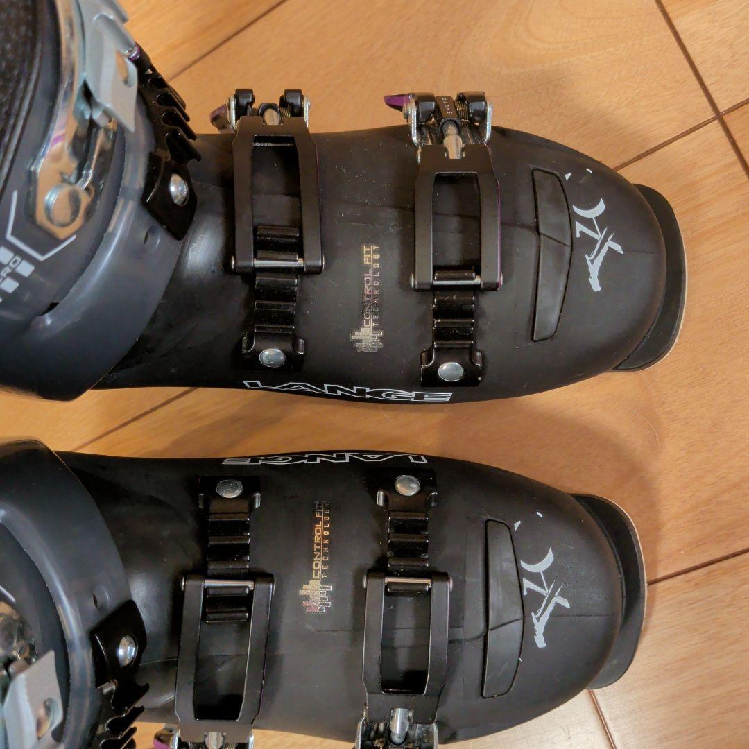 LANGE 女性用スキーブーツ ブラック 23.5cm