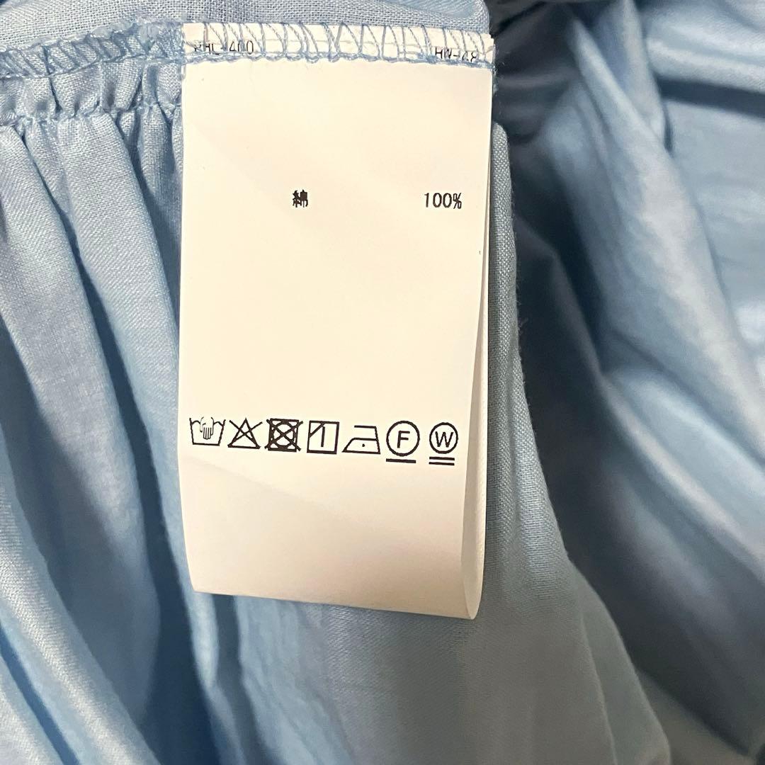 ピンクハウス ソライロ ローンティアードスカート 前開き ペチコート