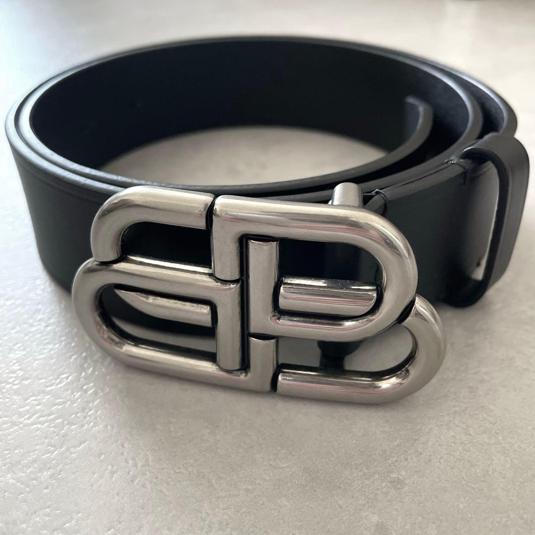 BALENCIAGA BB ベルト 75 BBシグネチャーロゴ