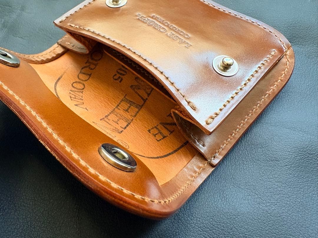 タング ラストクロップス シェルコードバン バーボン スタンプ