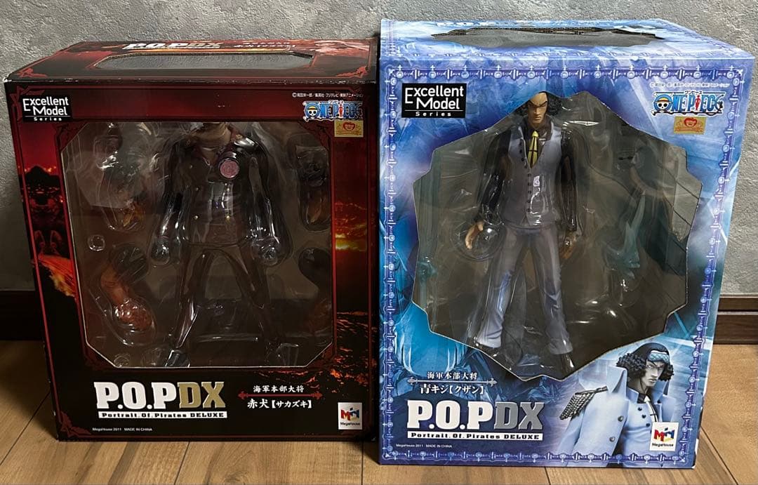 ONE PIECE P.O.P DX 海軍三大将 青キジ 赤犬