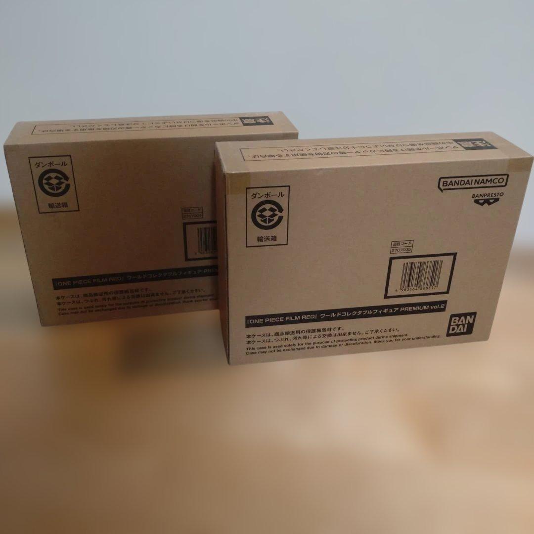 ワンピース　ワールドコレクタブルフィギュア　FILM　RED　PREMIUM