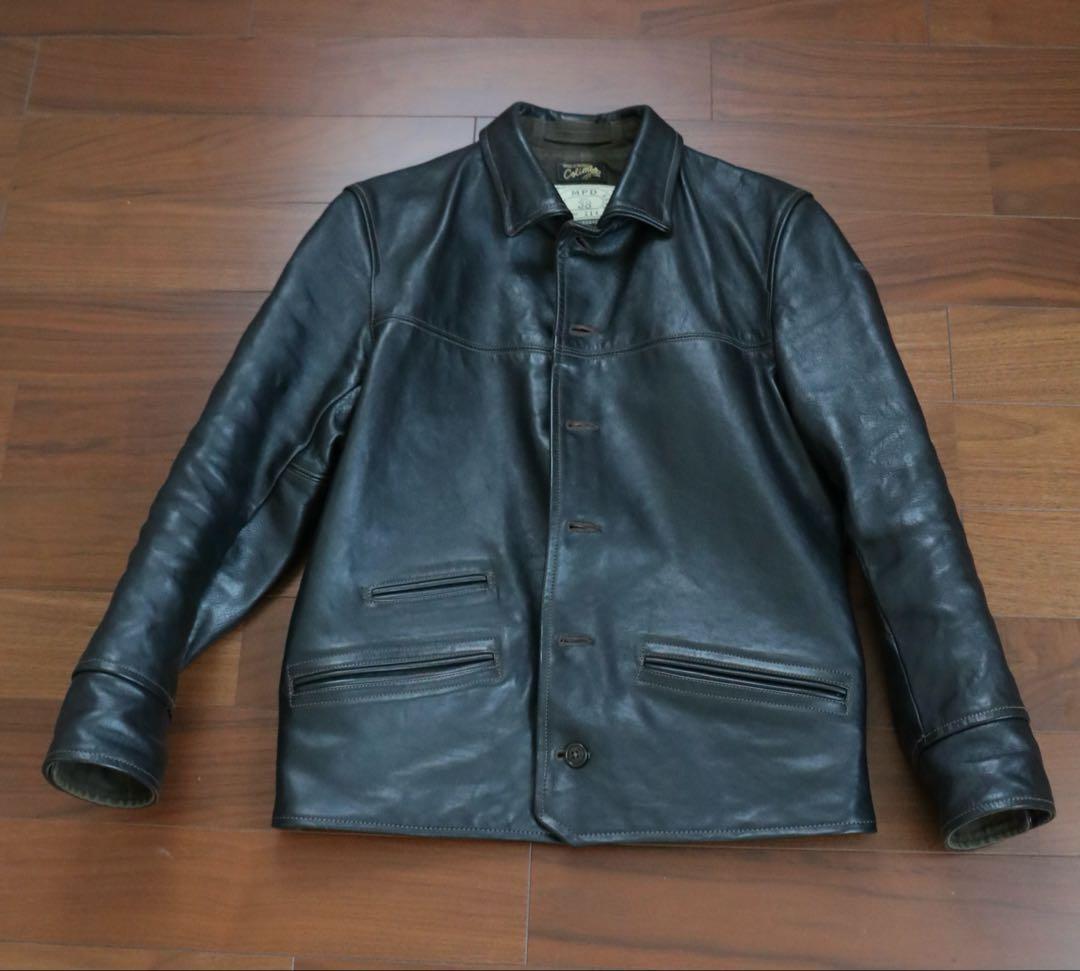 る*う様 コリンボ　ストックマンズコート　カーコート　レザージャケット COLIMBO ORIGINAL STOCKMAN'S LEATHER COAT -HORSE HIDE- ¥217,800(tax