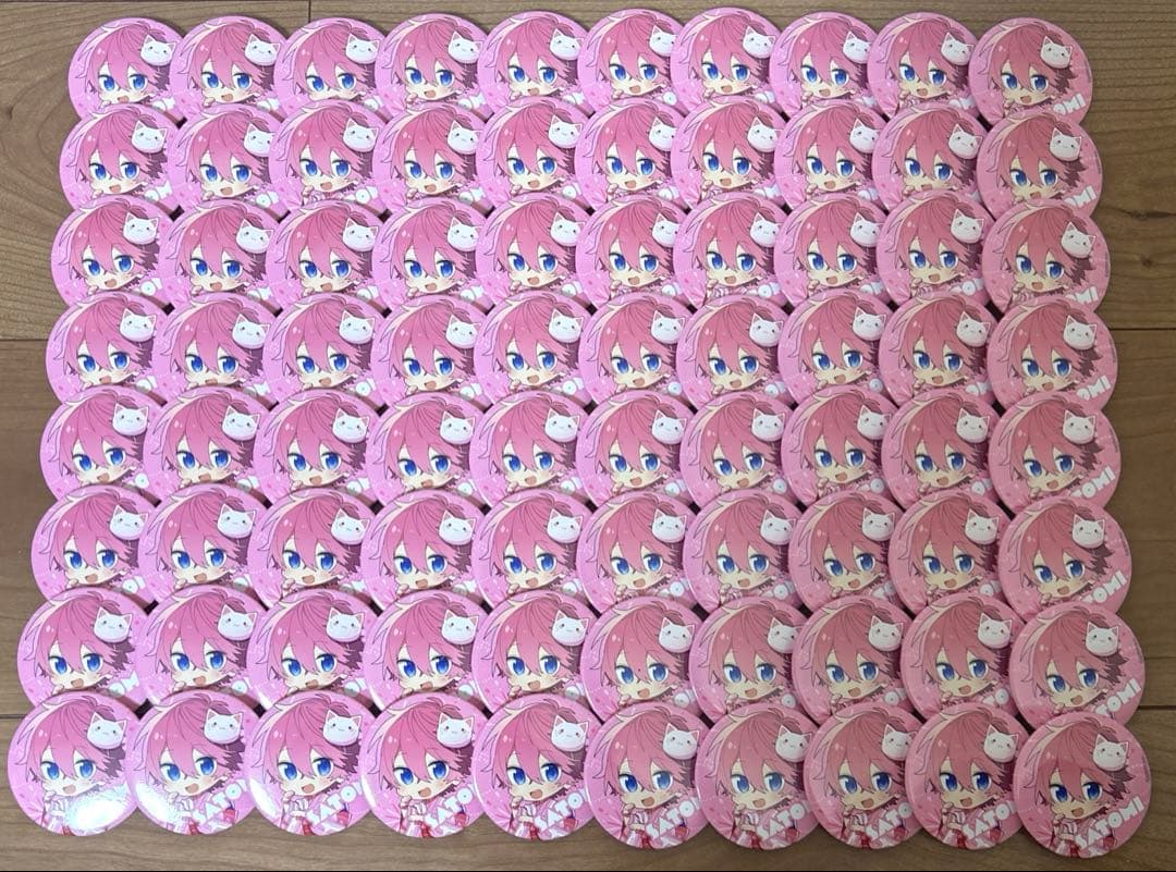 さとみくん 2022Summerグッズ デフォ缶バッジ81個セット - メルカリ