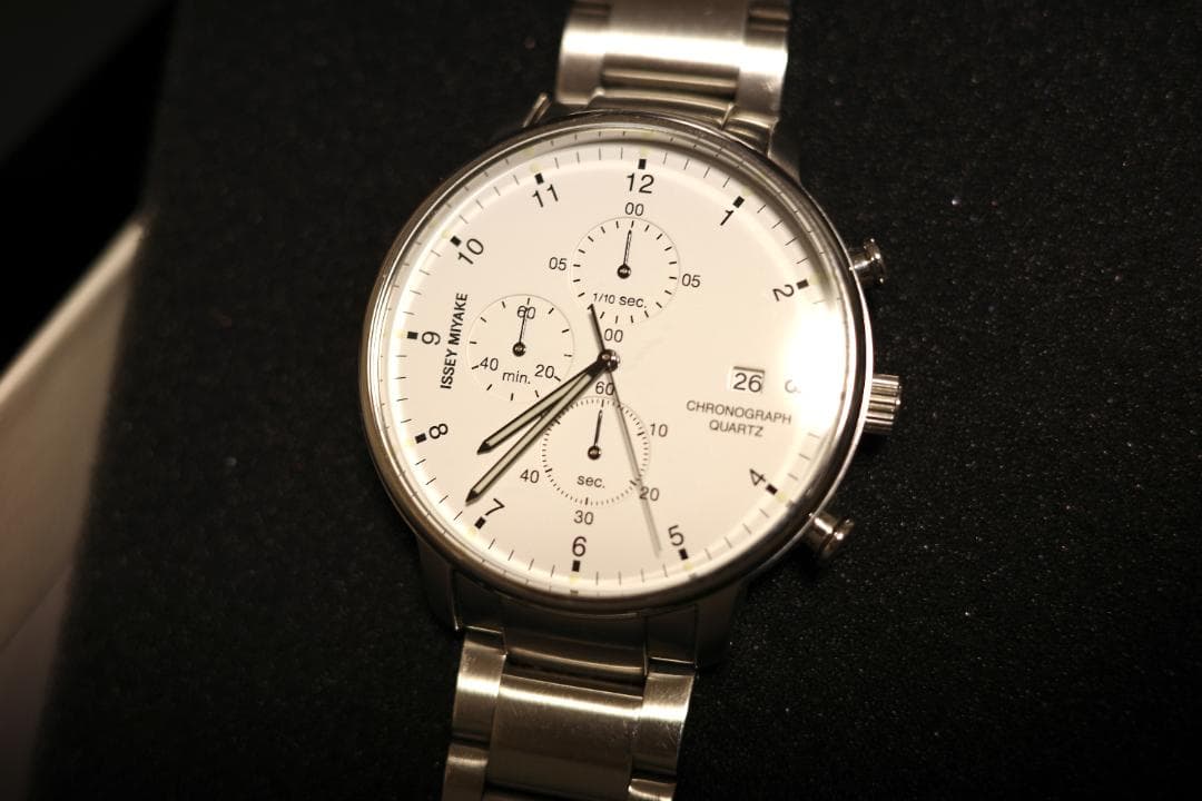 ISSEY MIYAKE クロノグラフ NYAD002 C / シー 時計