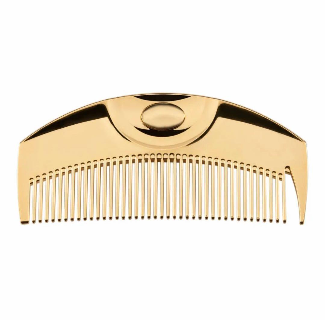 【新品】K24GPツキ ゴールド ヘアコーム コーム LOVECHROME/ラブクロム K24GP ツキ ゴールド – レイジー