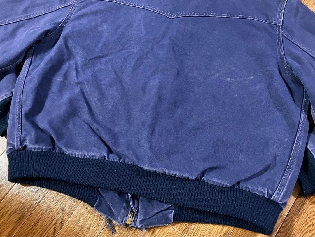 幻・初期】カーハート サンタフェジャケット JQ162 ネイビー L-XL相当