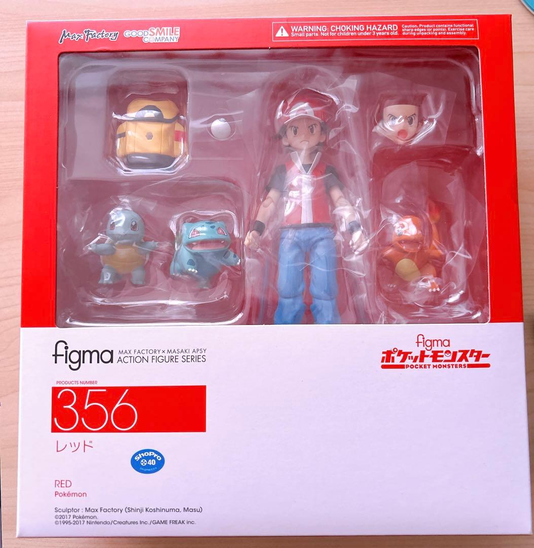 【値下】figma 356 レッド ポケモン フィギュア