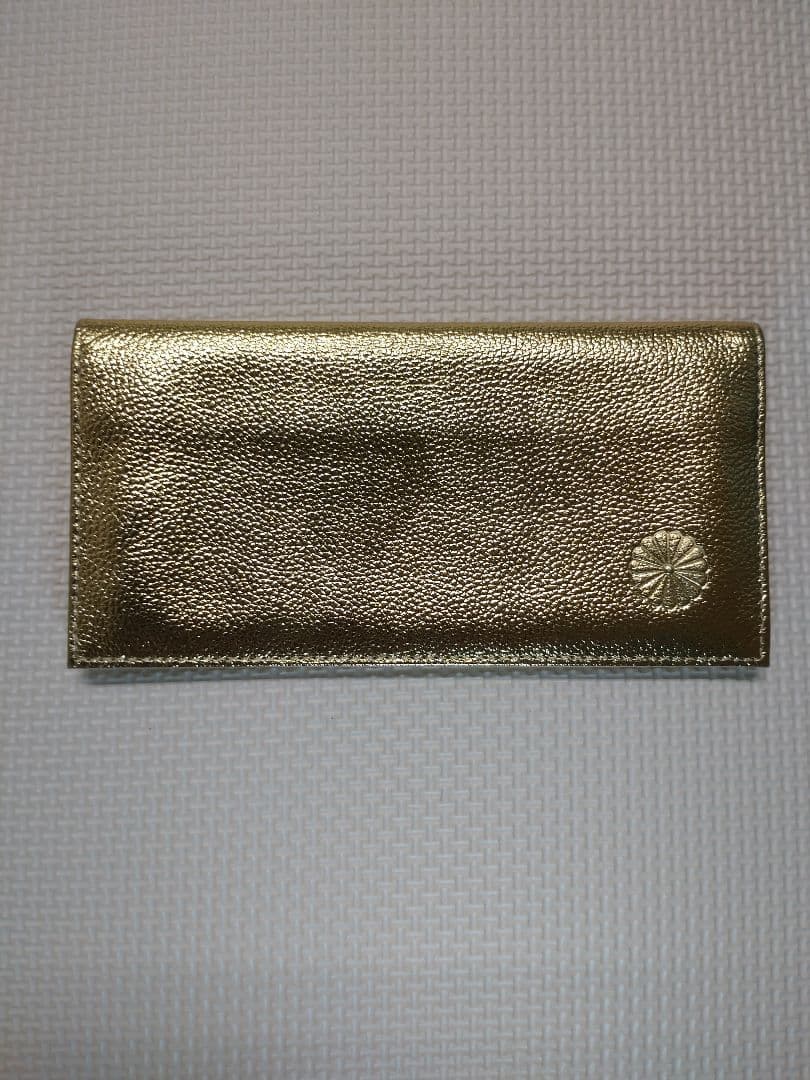 最安値‼️皇居長財布、小銭入れ2点セット‼️大人気のゴールド‼️