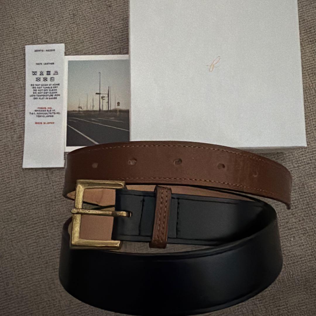 forme/フォルメ DressJodhpursbelt Lサイズ forme (フォルメ) / 「Dress Jodhpurs Belt 」 - WEEKENDER SHOP