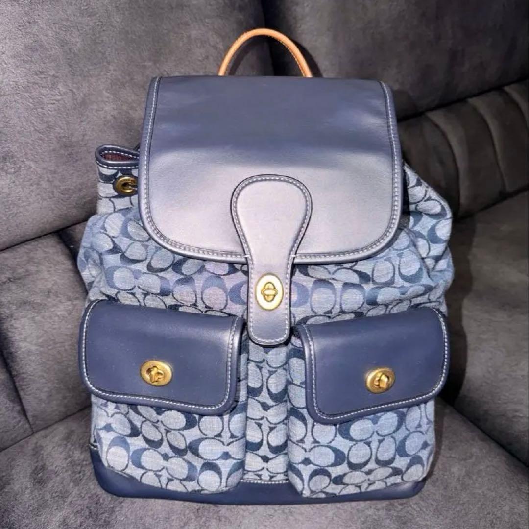 COACH リュック シグネチャーバックパック