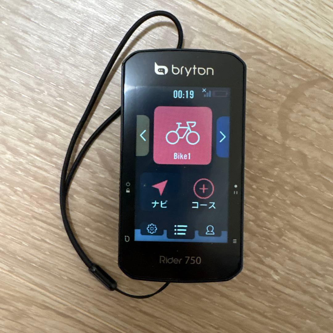 Bryton Rider 750 サイクルコンピューター本体 - メルカリ