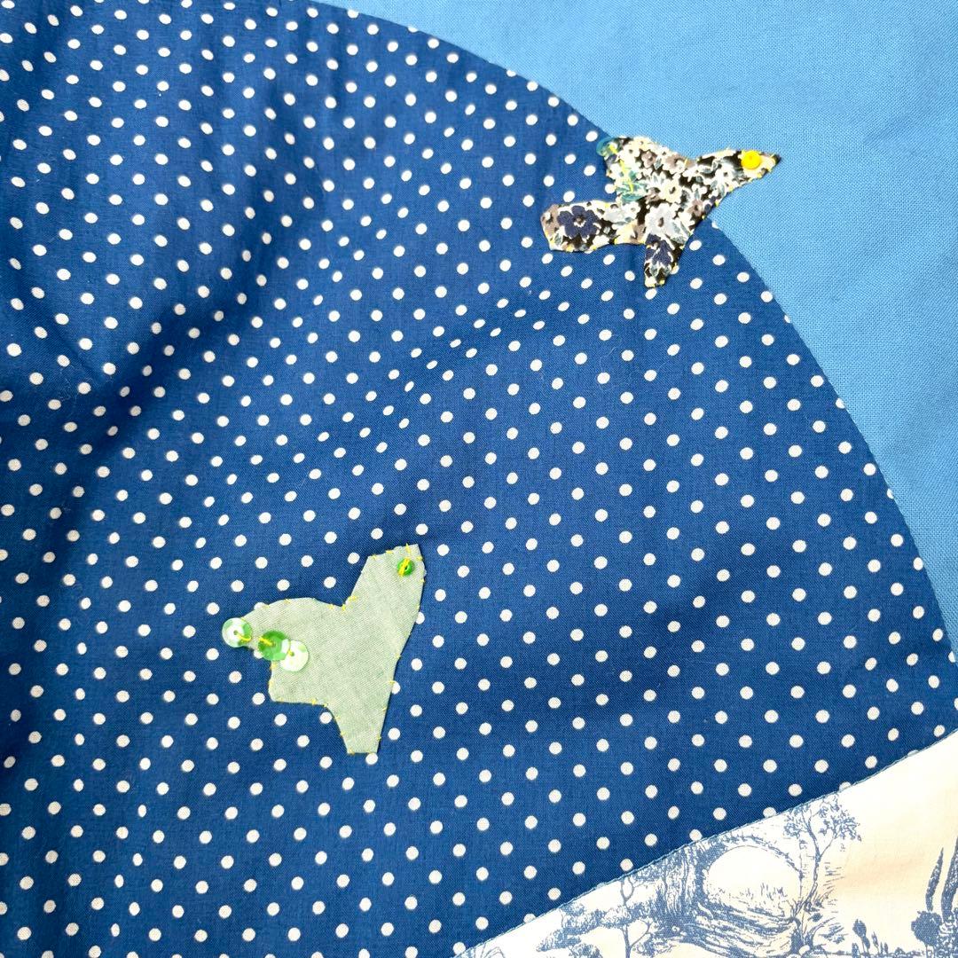 新品タグ付】MUVEIL ミュベール パッチワークブルゾン ジャケット 40