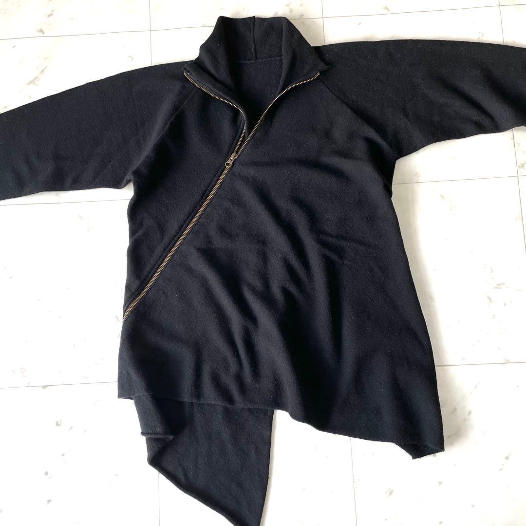 クリーニング済✨ヨーガンレール✨アシメントリートップス ウール100